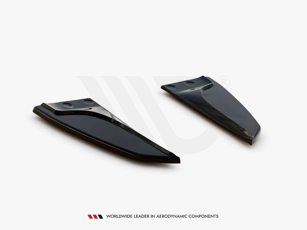 Maxton Rear Side Splitters Tesla Model S Facelift