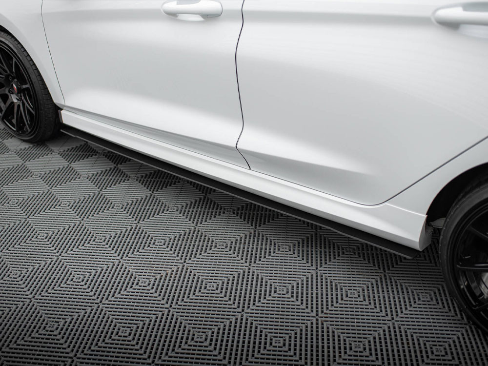 Maxton Racing Side Skirts Diffusers V.2 Ford Fiesta Mk8 ST / ST-Line - ABS