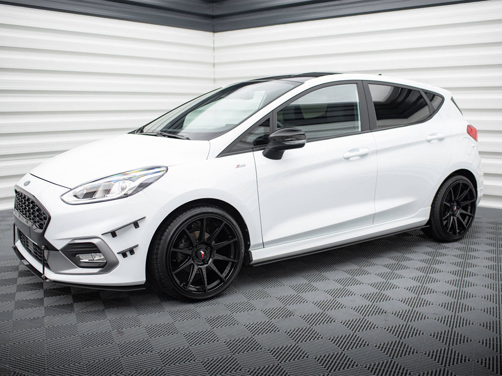 Maxton Racing Side Skirts Diffusers V.2 Ford Fiesta Mk8 ST / ST-Line - Gloss Black Maxton Racing Side Skirts Diffusers V.2 Ford Fiesta Mk8 ST / ST-Line - Gloss Black