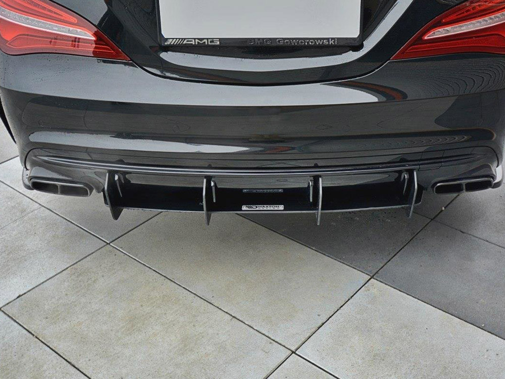 Maxton Rear Diffuser V.1 Mercedes CLA A45 AMG C117 Facelift (2017-UP)