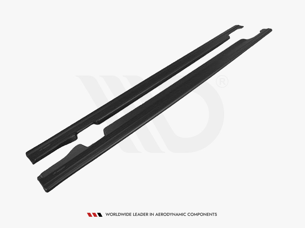 Maxton Side Skirts Splitters Mercedes C 205 63 AMG Coupe (2016-2018)