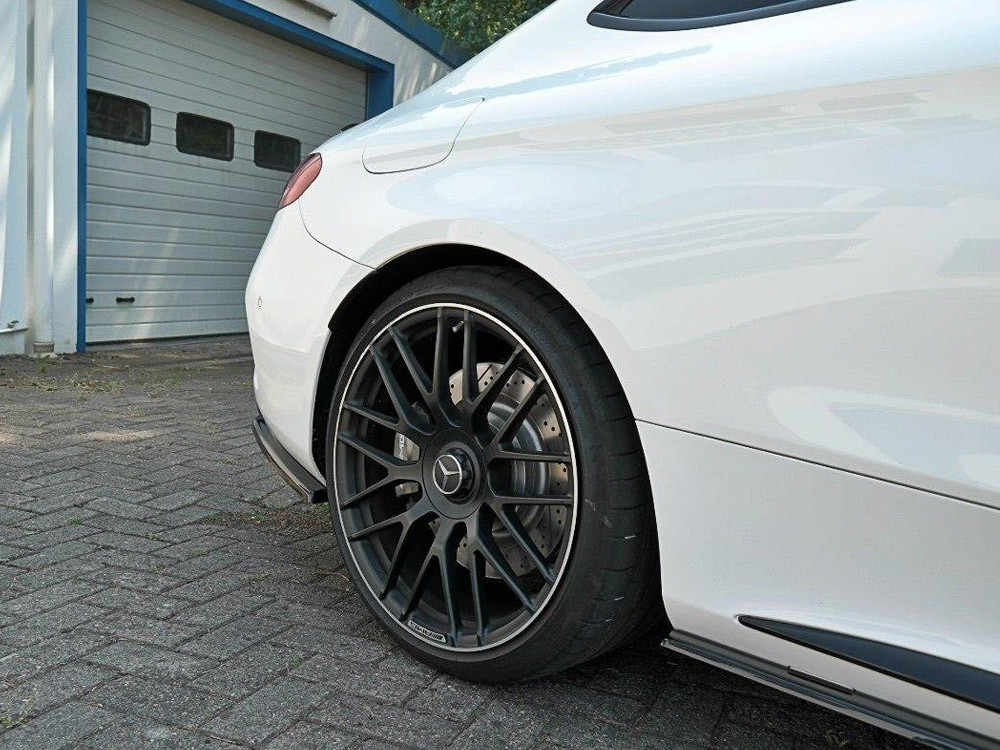 Maxton Rear Side Splitters Mercedes C 205 63 AMG Coupe (2016-2018)