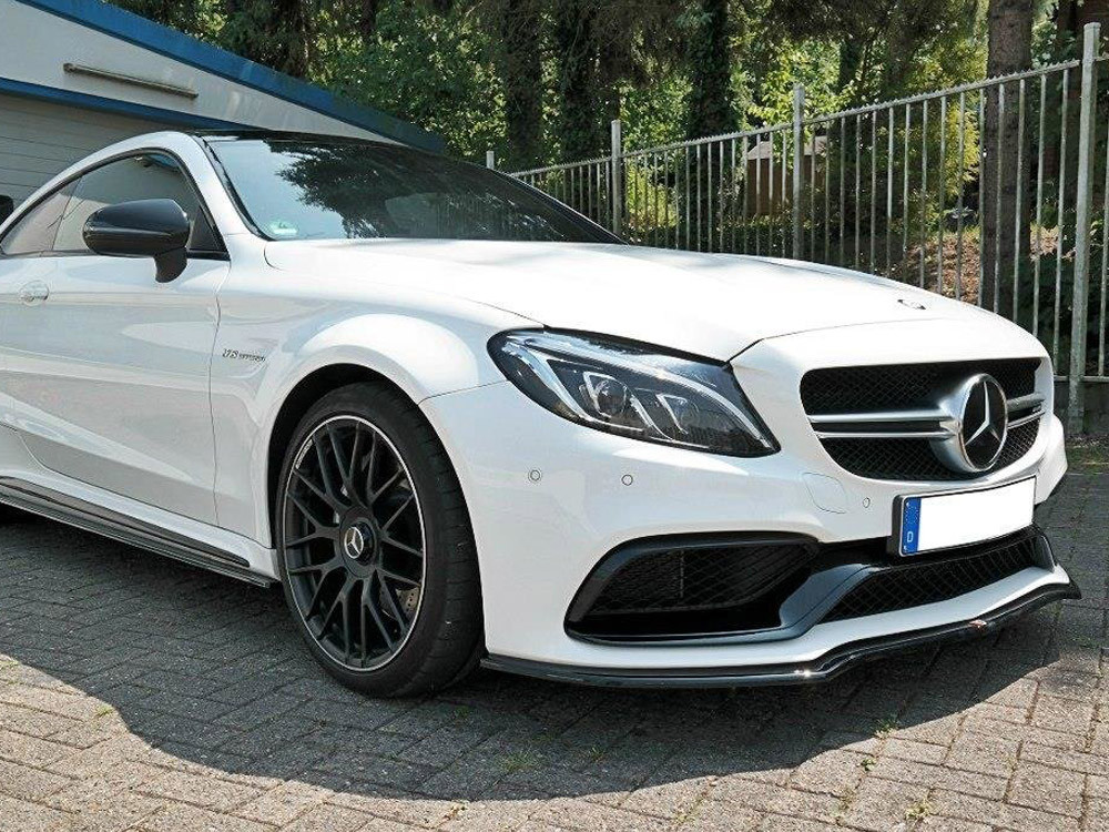 Maxton Front Splitter V.1 Mercedes C 205 63 AMG Coupe