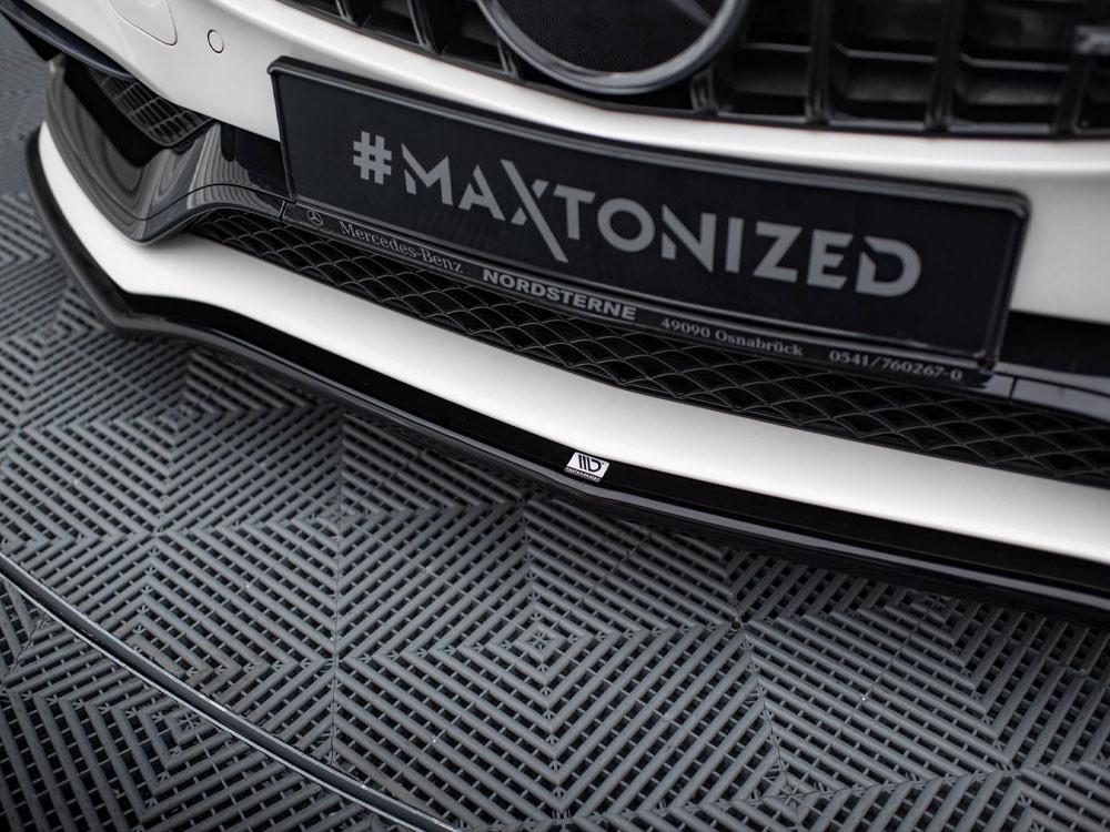 Maxton Front Splitter V.1 Mercedes-AMG C63 Sedan / Estate W205 / S205