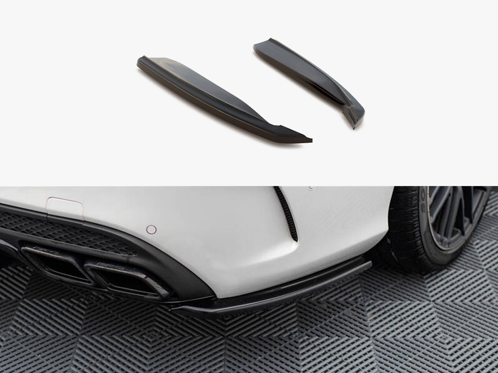 Maxton Rear Side Splitters Mercedes-AMG C63 Sedan / Estate W205 / S205 Maxton Rear Side Splitters Mercedes-AMG C63 Sedan / Estate W205 / S205