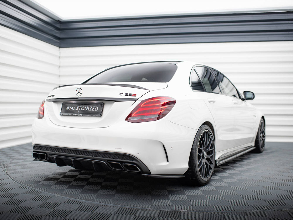 Maxton Rear Side Splitters Mercedes-AMG C63 Sedan / Estate W205 / S205 Maxton Rear Side Splitters Mercedes-AMG C63 Sedan / Estate W205 / S205