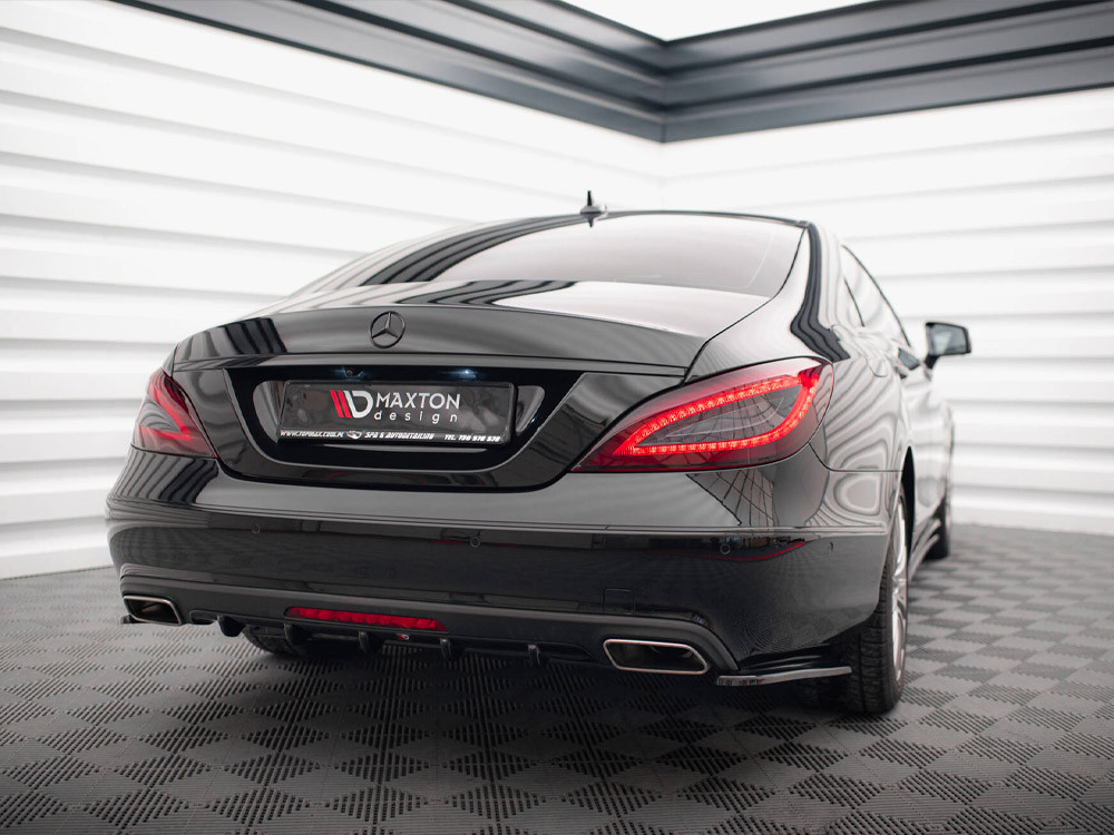 Maxton Rear Side Splitters Mercedes-Benz CLS C218 Maxton Rear Side Splitters Mercedes-Benz CLS C218