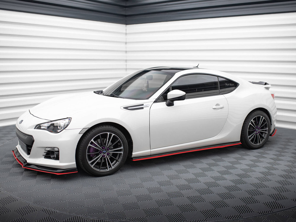 Maxton Side Skirts Diffusers V.2 Subaru BRZ Mk1 / Mk1 Facelift / Toyota GT86 Facelift
