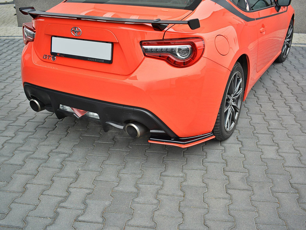 Maxton Rear Side Splitters V.2 Toyota GT86 Facelift