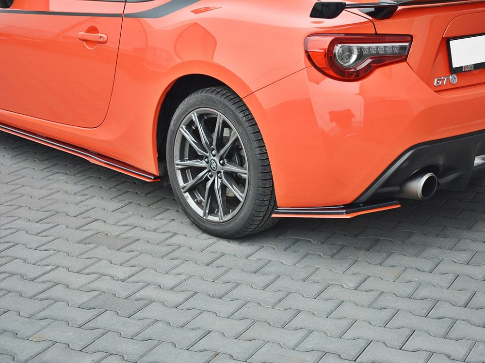 Maxton Rear Side Splitters V.2 Toyota GT86 Facelift