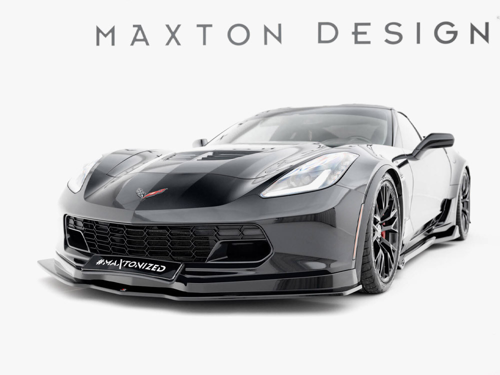 Maxton Front Splitter V.1 Chevrolet Corvette C7 Maxton Front Splitter V.1 Chevrolet Corvette C7