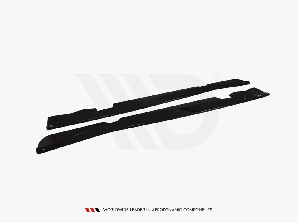 Maxton Side Skirts Diffusers V.1 Chevrolet Corvette Stingray / Grand Sport C7