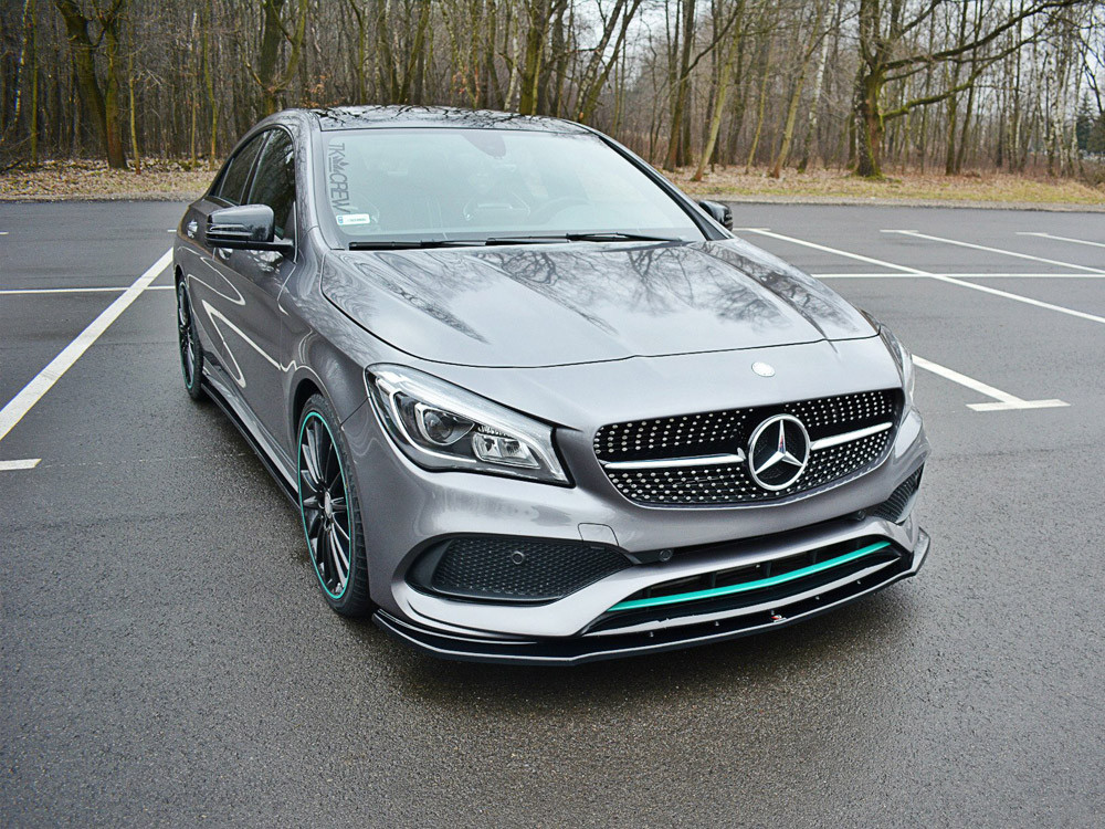 Maxton Front Splitter V.1 Mercedes-Benz CLA C117 AMG-Line Facelift