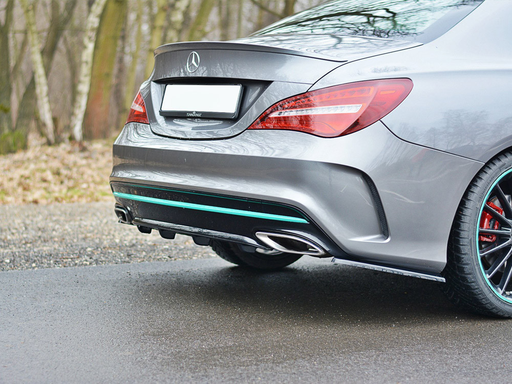 Maxton Rear Valance Mercedes-Benz CLA C117 AMG-Line Facelift Maxton Rear Valance Mercedes-Benz CLA C117 AMG-Line Facelift