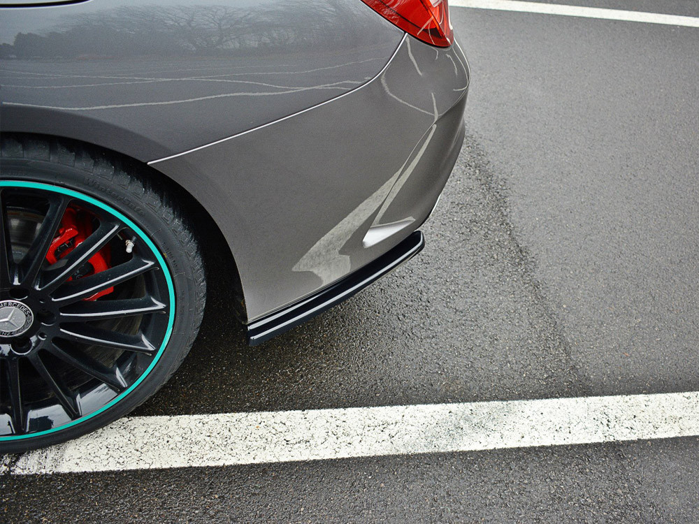 Maxton Rear Side Splitters Mercedes-Benz CLA C117 AMG-Line Facelift