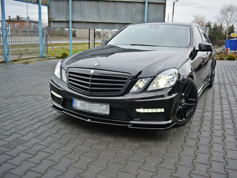 Maxton Front Splitter Mercedes E-class 212 63 AMG (2009-2012)