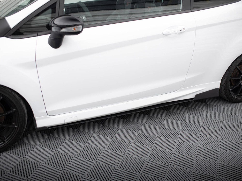 Maxton Racing Side Skirts Splitters Ford Fiesta Mk7 ST Facelift