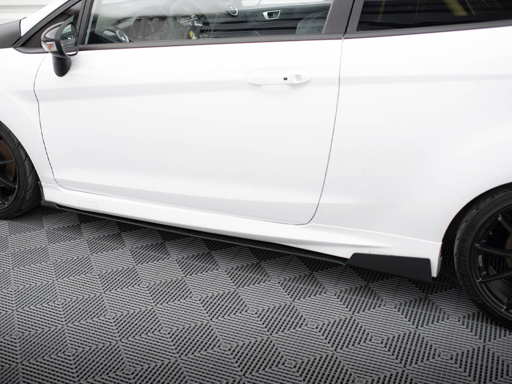 Maxton Racing Side Skirts Splitters Ford Fiesta Mk7 ST Facelift