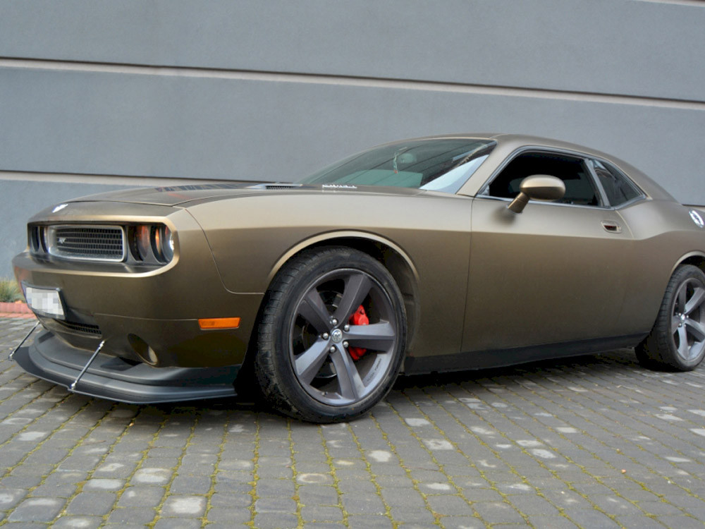 Maxton Hybrid Front Splitter V.1 Dodge Challenger Mk3 PHASE-1 SRT8 Coupe Maxton Hybrid Front Splitter V.1 Dodge Challenger Mk3 PHASE-1 SRT8 Coupe