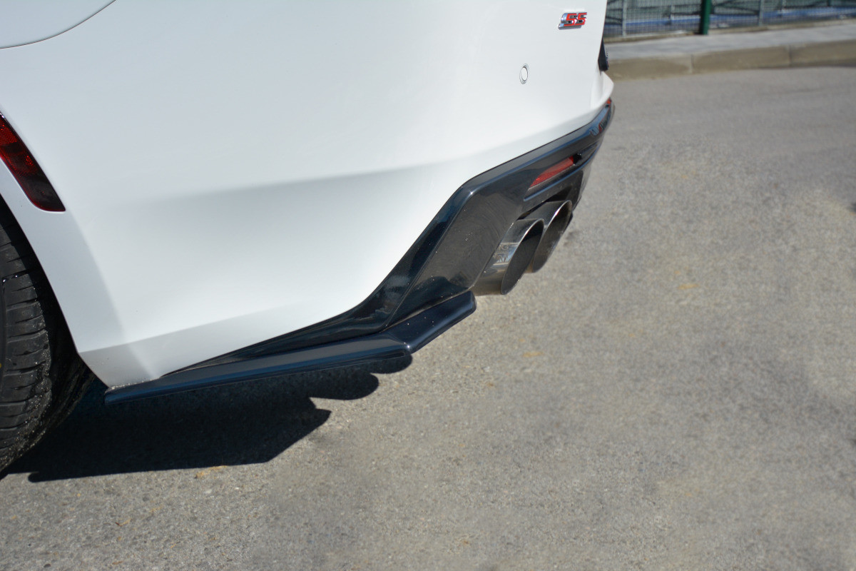 Maxton Rear Side Splitters Chevrolet Camaro 6TH-GEN. Phase-i 2SS Coupe (2016-18)