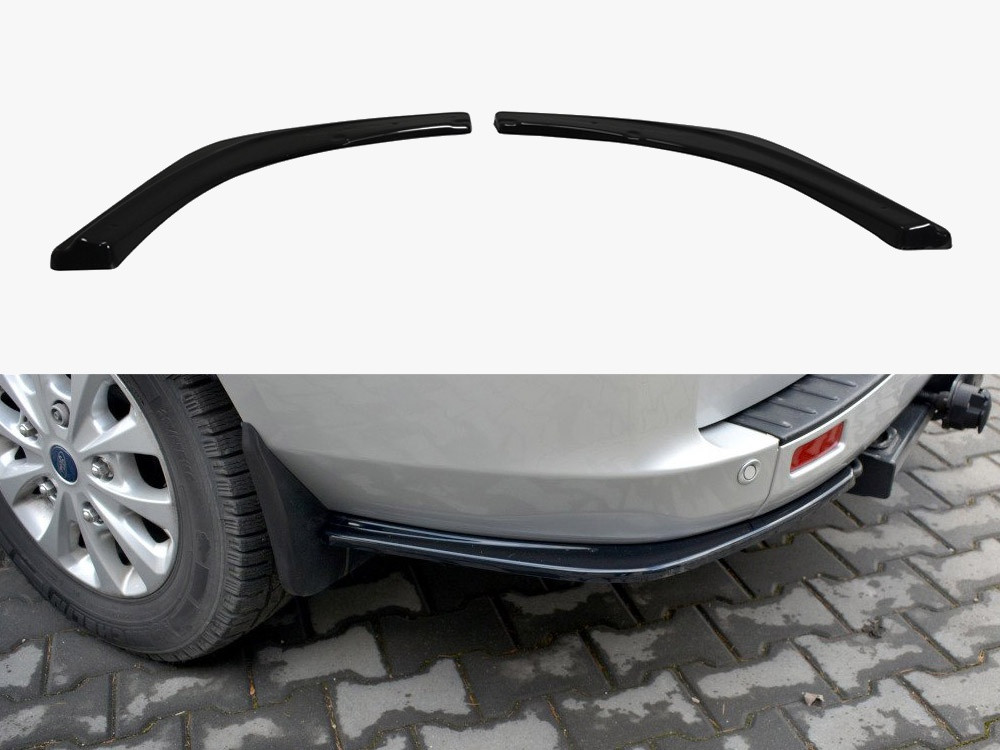 Maxton Rear Side Splitters Ford Transit Custom Mk1 Facelift