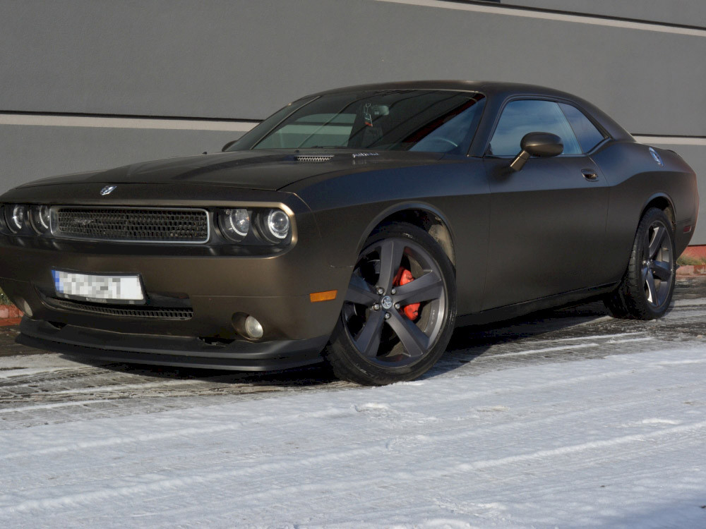 Maxton Front Splitter Dodge Challenger Mk3 PHASE-1 SRT8 Coupe
