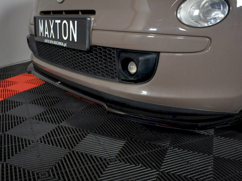 Maxton Front Splitter V.2 Fiat 500 Pre-facelift (2007-2014)