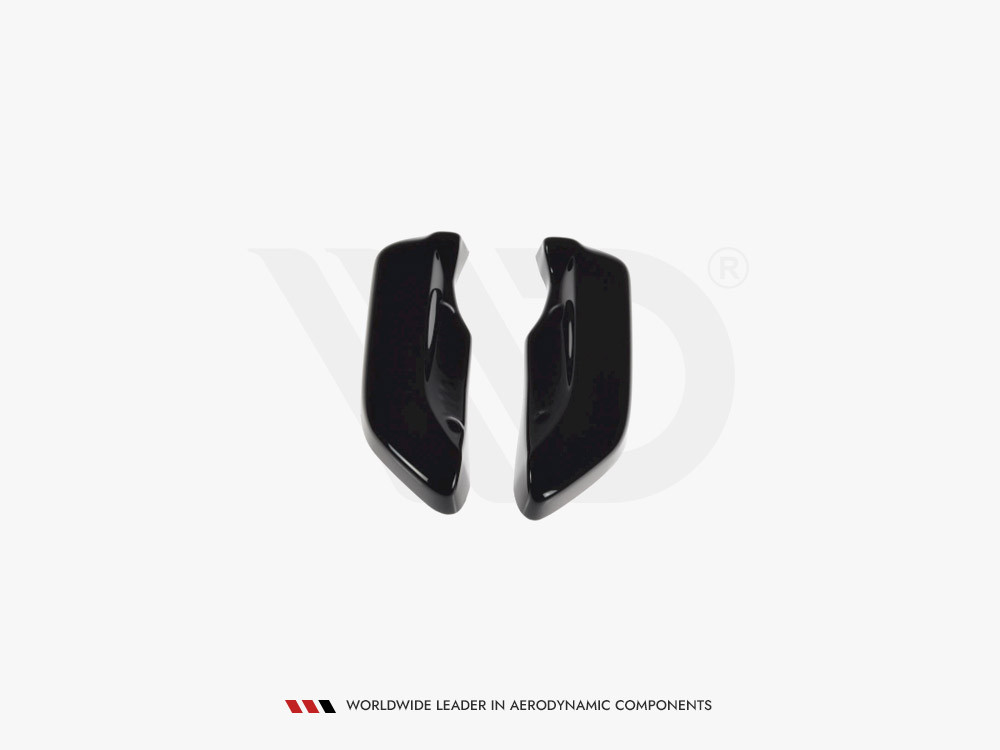 Maxton Rear Side Splitters Fiat 500 Pre-facelift (2007-2014)