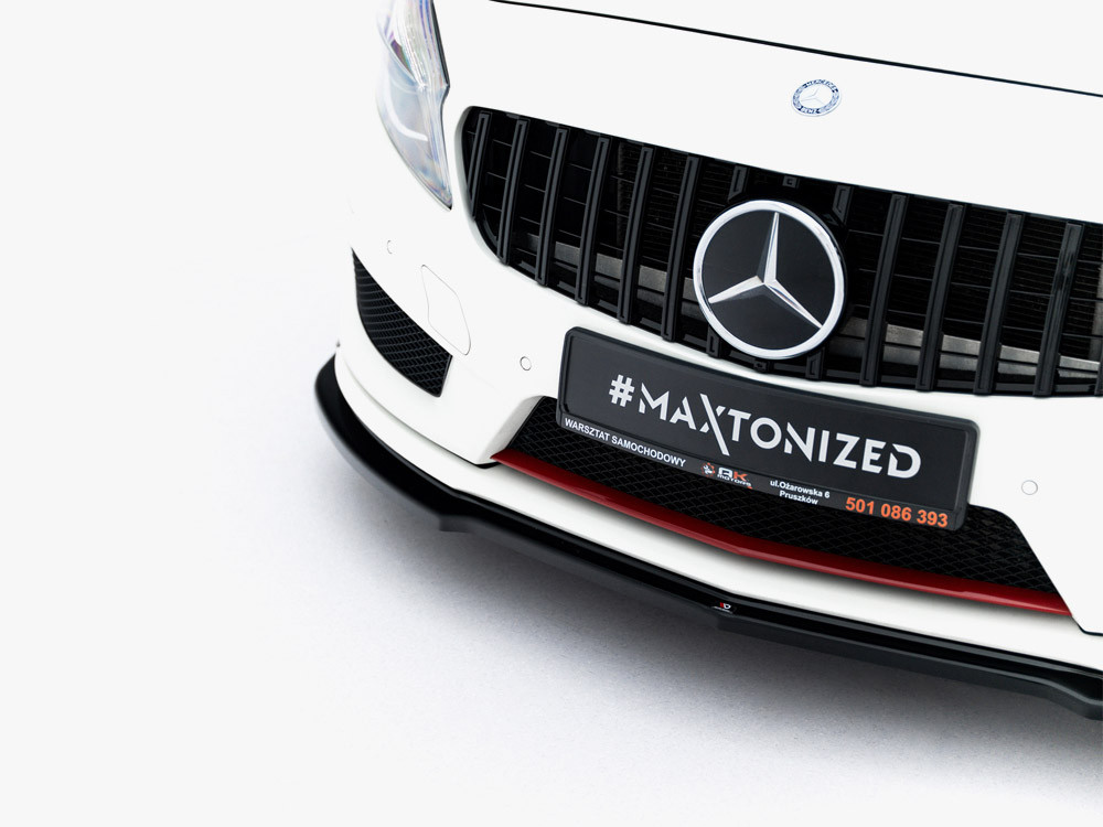 Maxton Front Splitter Mercedes W176 AMG-Line Pre-Facelift