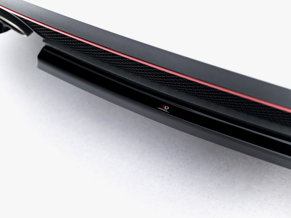 Maxton Rear Splitter (Vertical Bars) Mercedes W176 AMG-Line Pre-Facelift