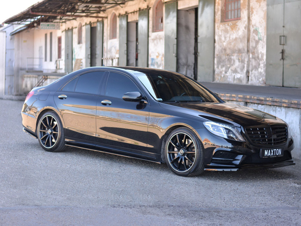 Maxton Side Skirts Diffusers V.1 Mercedes-Benz S-Class AMG-Line W222