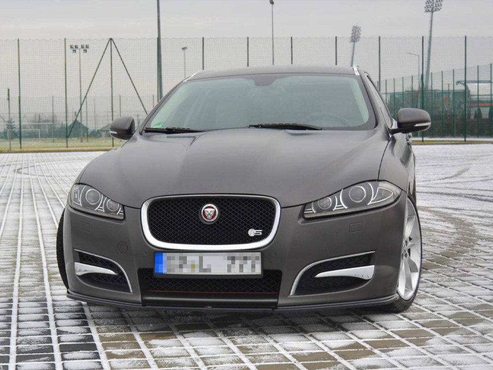 Maxton Front Splitter Jaguar XF (X250) Mk1 Sportbrake S-Pack (2012-2015)
