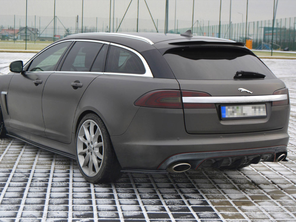 Maxton Rear Side Splitters Jaguar XF (X250) MK1 Sportbrake S-pack (2012-2015)