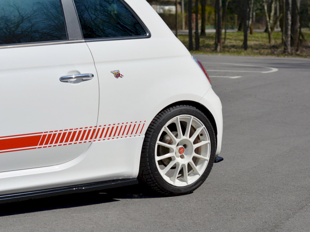 Maxton Rear Side Splitters V.1 Abarth 500 Mk1 Maxton Rear Side Splitters V.1 Abarth 500 Mk1