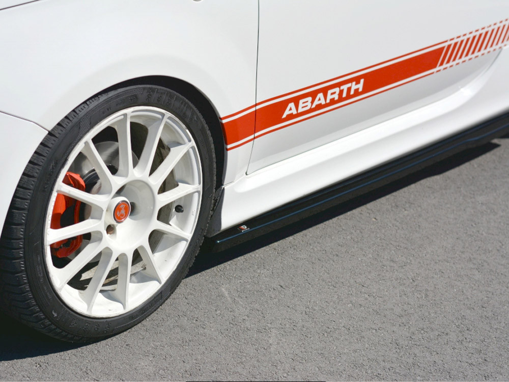 Maxton Side Skirts Diffusers Abarth 500 Mk1