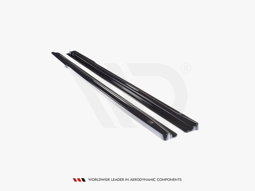 Maxton Side Skirts Diffusers Abarth 500 Mk1