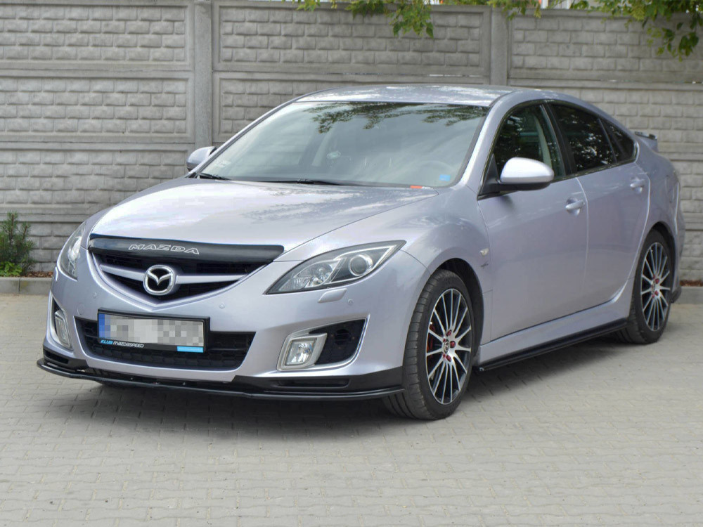 Maxton Front Splitter Mazda 6 Mk2 Sport Hatch (GH-series) Pre-facelift (2008-2010)