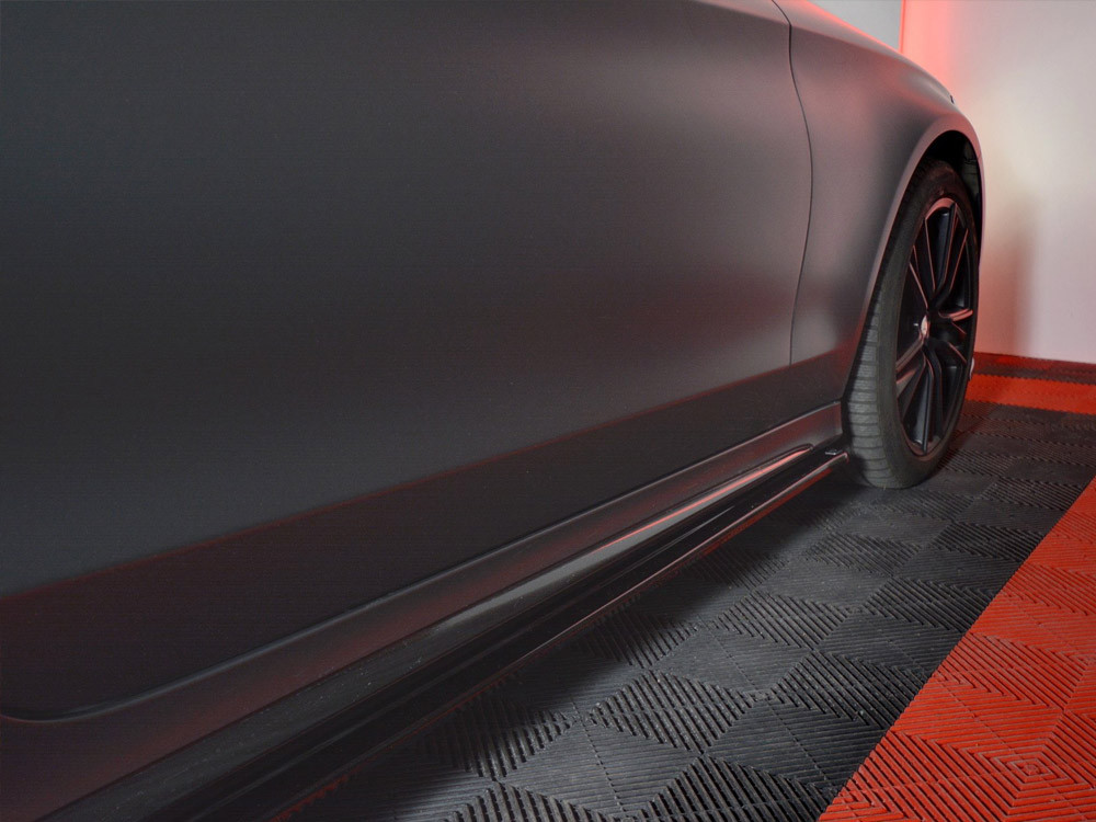 Maxton Side Skirts Splitters Mercedes C-class W205 Coupe Amg-line (2015-2018)