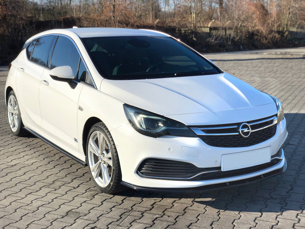 Maxton Front Splitter V.1 Opel/vauxhall Astra K Opc-line/vx-line (2015-2019)
