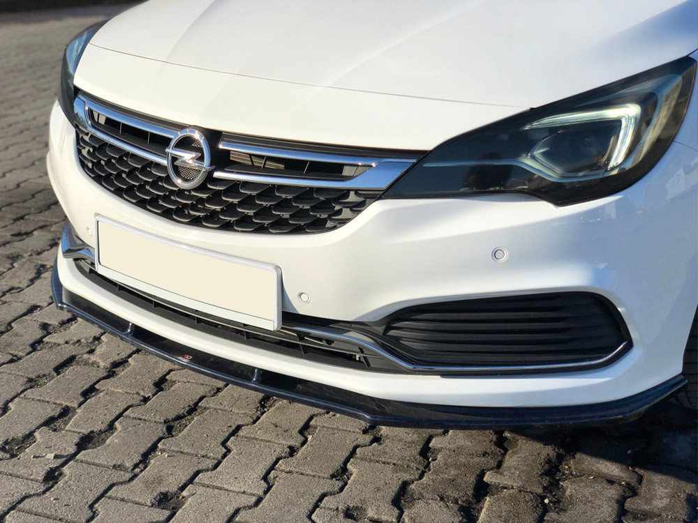Maxton Front Splitter V.1 Opel/vauxhall Astra K Opc-line/vx-line (2015-2019)