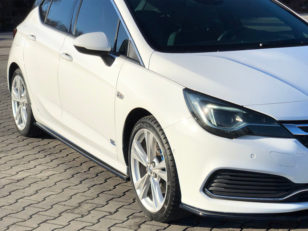 Maxton Side Skirts Splitters Opel/vauxhall Astra K Opc-line/vx-line (2015-2019) Maxton Side Skirts Splitters Opel/vauxhall Astra K Opc-line/vx-line (2015-2019)