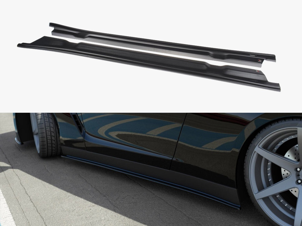 Maxton Side Skirts Diffusers Nissan GT-R Preface Coupe (R35-Series)