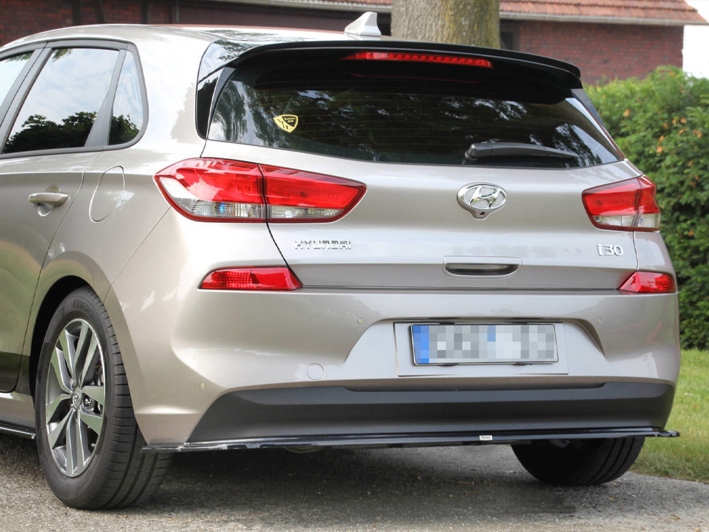 Maxton Central Rear Splitter Hyundai I30 Mk3 Hatchback