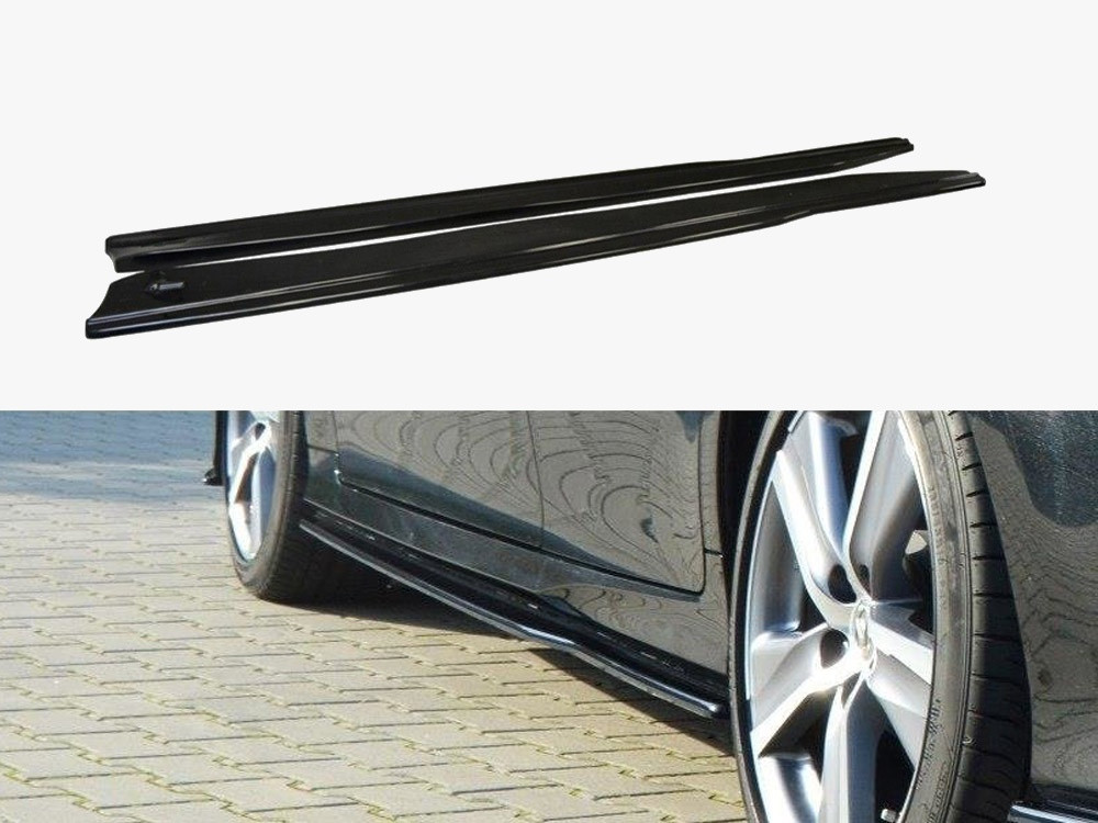 Maxton Side Skirts Splitters Lexus GS MK4 Facelift