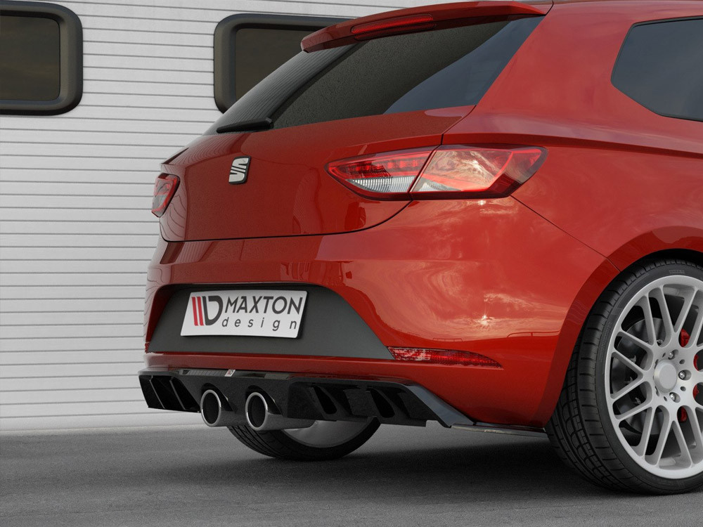 Maxton Rear Valance V.2 Seat Leon MK3 Cupra Facelift Maxton Rear Valance V.2 Seat Leon MK3 Cupra Facelift