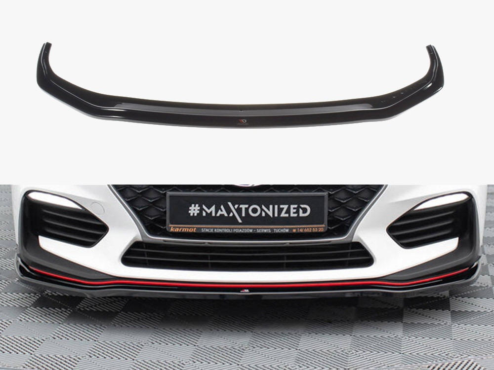 Maxton Front Splitter V.2 Hyundai I30 N Mk3 Hatchback / Fastback Maxton Front Splitter V.2 Hyundai I30 N Mk3 Hatchback / Fastback