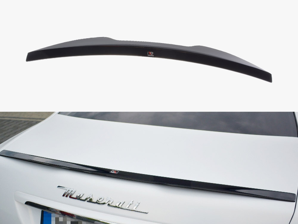 Maxton Spoiler Extension Maserati Quattroporte MK5 Facelift (2009-2012)
