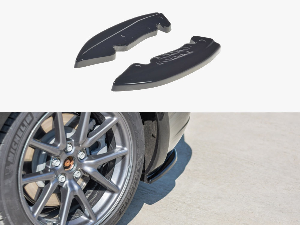 Maxton Rear Side Splitters Tesla Model 3