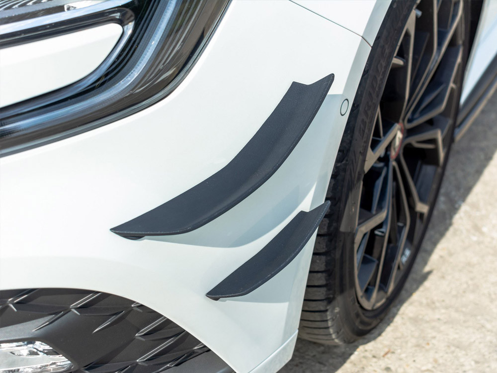 Maxton Front Bumper Wings (Canards) Renault Megane RS Mk4