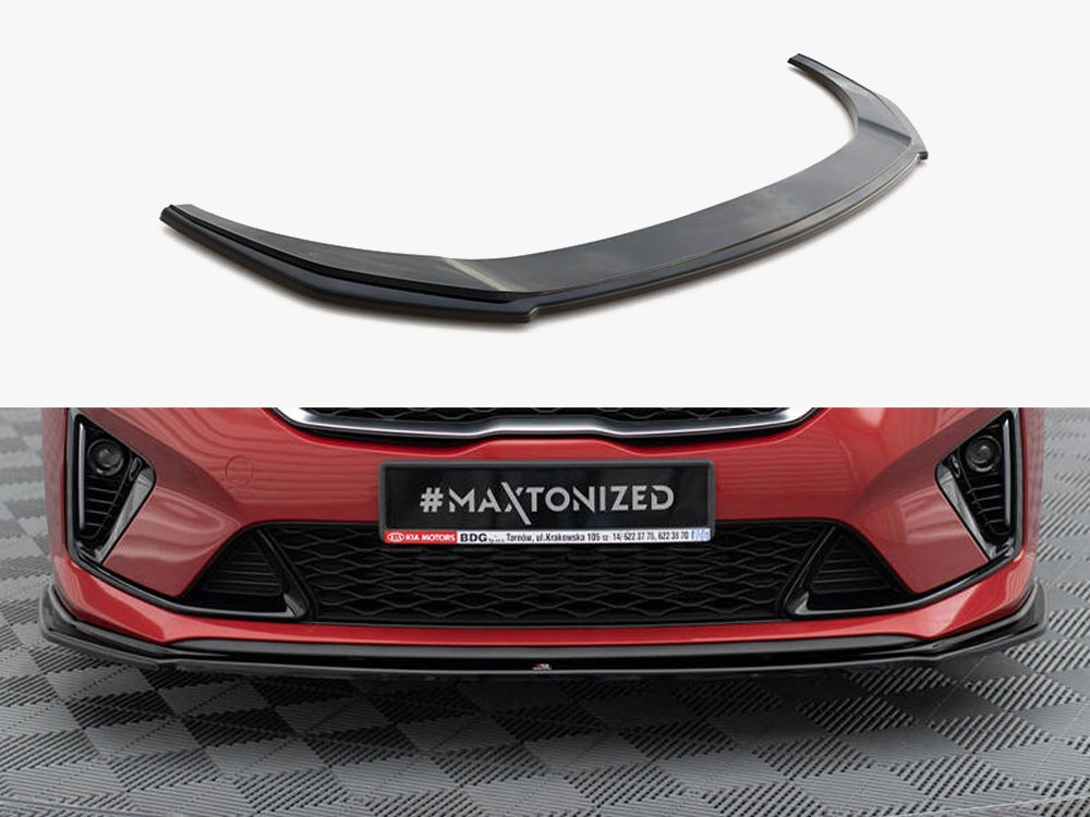 Maxton Front Splitter V.1 Kia Ceed GT / GT-Line Mk3 / ProCeed Mk1